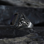 Onyx Stone Scorpion Ring (9)