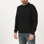 Half Turtleneck Thessaloniki Sweatshirt // Black (2XL)
