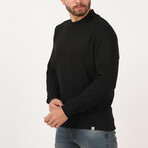 Half Turtleneck Thessaloniki Sweatshirt // Black (2XL)