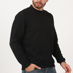 Half Turtleneck Thessaloniki Sweatshirt // Black (2XL)