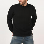 Half Turtleneck Thessaloniki Sweatshirt // Black (2XL)