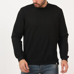 Half Turtleneck Thessaloniki Sweatshirt // Black (2XL)