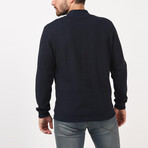 Half Turtleneck Thessaloniki Sweatshirt // Navy Blue (L)