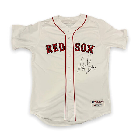 David Ortiz // Boston Red Sox // Autographed Jersey + Inscription