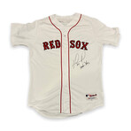 David Ortiz // Boston Red Sox // Autographed Jersey + Inscription