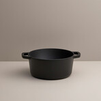 Milo by Kana // Mini Dutch Oven // 3.5 Qt // Black + Gold