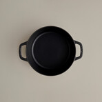 Milo by Kana // Mini Dutch Oven // 3.5 Qt // Black + Gold