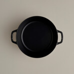 Milo by Kana // Classic Dutch Oven // 5.5 Qt // Black + Gold