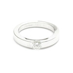 Cartier 18k White Gold Diamond Band Ring // Ring Size: 5.25 // Pre-Owned