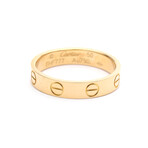 Cartier 18k Rose Gold Mini Love Ring // Ring Size: 5.25 // Pre-Owned