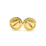 Cartier 18k Yellow Gold Love Earrings // Pre-Owned