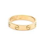 Cartier 18k Rose Gold Mini Love Ring // Ring Size: 5.25 // Pre-Owned