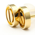 Cartier 18k Yellow Gold Love Earrings // Pre-Owned