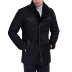Ted Coat // Navy Black (M)