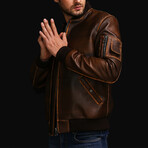 Ross Coat // Whiskey (XS)