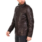 Fraser Jacket // Brown (XL)