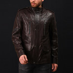 Fraser Jacket // Brown (XL)