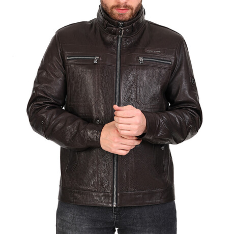Conner Jacket // Brown (XS)