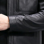 Leather Jacket // Black // Style 3 (XS)