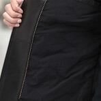 Sheary Leather Jacket // Black (L)