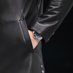 Tatum Leather Jacket // Black (2XL)