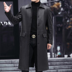 York Leather Jacket // Black (XL)