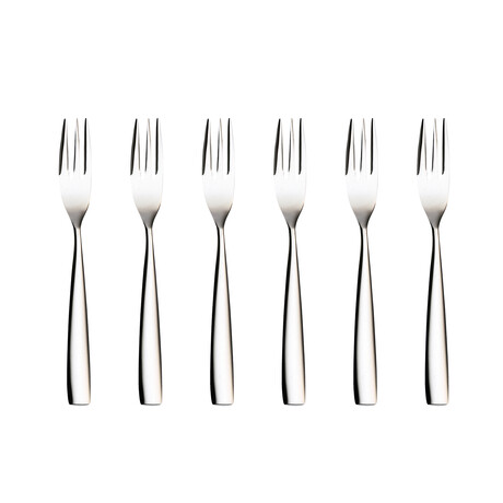 Arte 3 Prongs Cake Fork // Set of 6 - Mepra - Touch of Modern