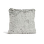 Couture Faux Fur Pillow // Sterling Mink (Decorative)