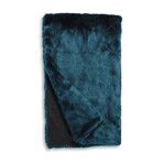 Couture Faux Fur Throw // Mink (Steel Blue Mink)
