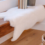 Sheepskin Chair Cover // Ivory