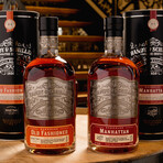 Classic American Cocktail Set // Old Fashioned & Manhatten