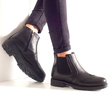 Adonis Boots // Black (Euro: 39)
