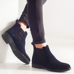 Ezra Boots // Navy Blue (Euro: 40)
