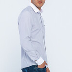 Mitch Long Sleeve Button Up // Gray (S)