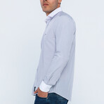 Mitch Long Sleeve Button Up // Gray (S)