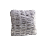 Couture Faux Fur Pillow // Glacier Gray Mink (Decorative)