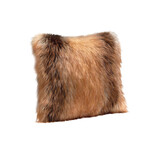 Limited Edition Faux Fur Pillow // Red Fox (Decorative)