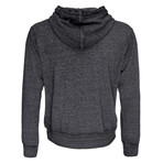 Cassius Burnout Hooded Sweatshirt // Dark Heather Gray (M)