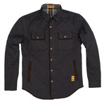 Reversible CPO (Chief Petty Officers) Shacket // Gray + Black (L)