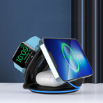 3-in-1 Foldable Magnetic Charging Station