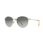 Men's PO2445S Polarized Sunglasses // Gold + Gray