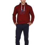 Kangaroo Sweatshirt // Bordeaux (S)