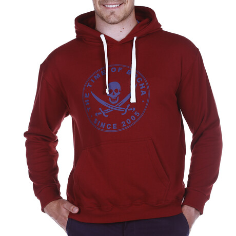 Kangaroo Sweatshirt // Bordeaux (S)