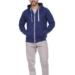 Sweatshirt Zip // Denim (S)