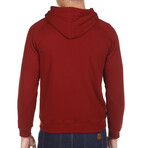 Sweatshirt Zip // Bordeaux (S)