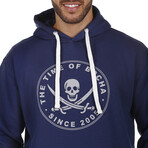 Kangaroo Sweatshirt // Denim (S)