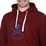 Kangaroo Sweatshirt // Bordeaux (S)