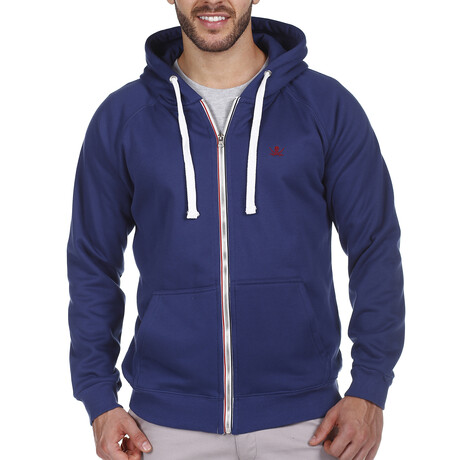 Sweatshirt Zip // Denim (S)