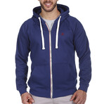 Sweatshirt Zip // Denim (S)