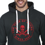 Kangaroo Sweatshirt // Green (S)